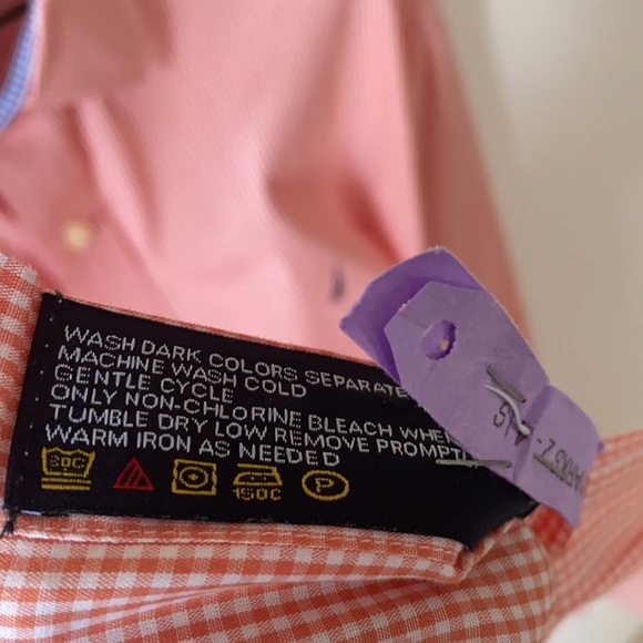 Nautica classic fit ocean washed check men’s shirt - Picture 3 of 11